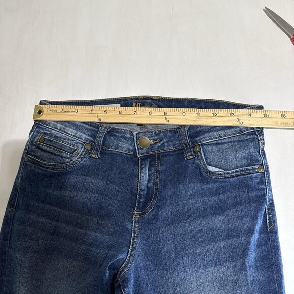 Kut From The Kloth Mia Toothpick Skinny Size 8 Womens Denim Blue Jeans - Picture 5 of 13